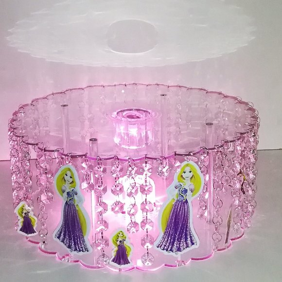 LED Acrylic Rapunzel Princess Inspired Disney - Picture 3 of 3